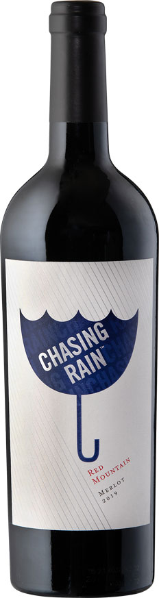 Chasing Rain 2019 Merlot - Red Mountain Wines - Chasing Rain Wines
