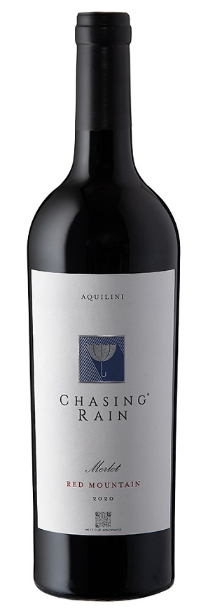 Chasing Rain 2020 Merlot - Red Mountain Wines - Aquilini Wines